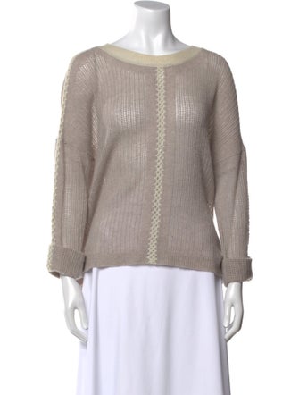 White + Warren Cashmere Scoop Neck Sweater
