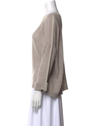 White + Warren Cashmere Scoop Neck Sweater