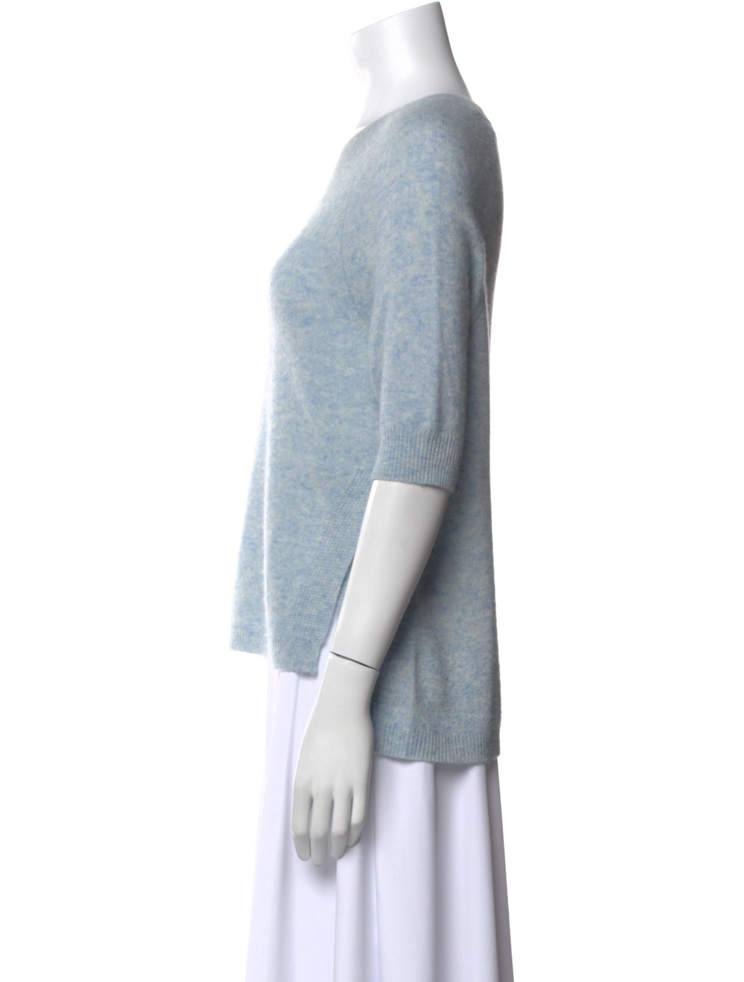 White + Warren Cashmere Scoop Neck Sweater