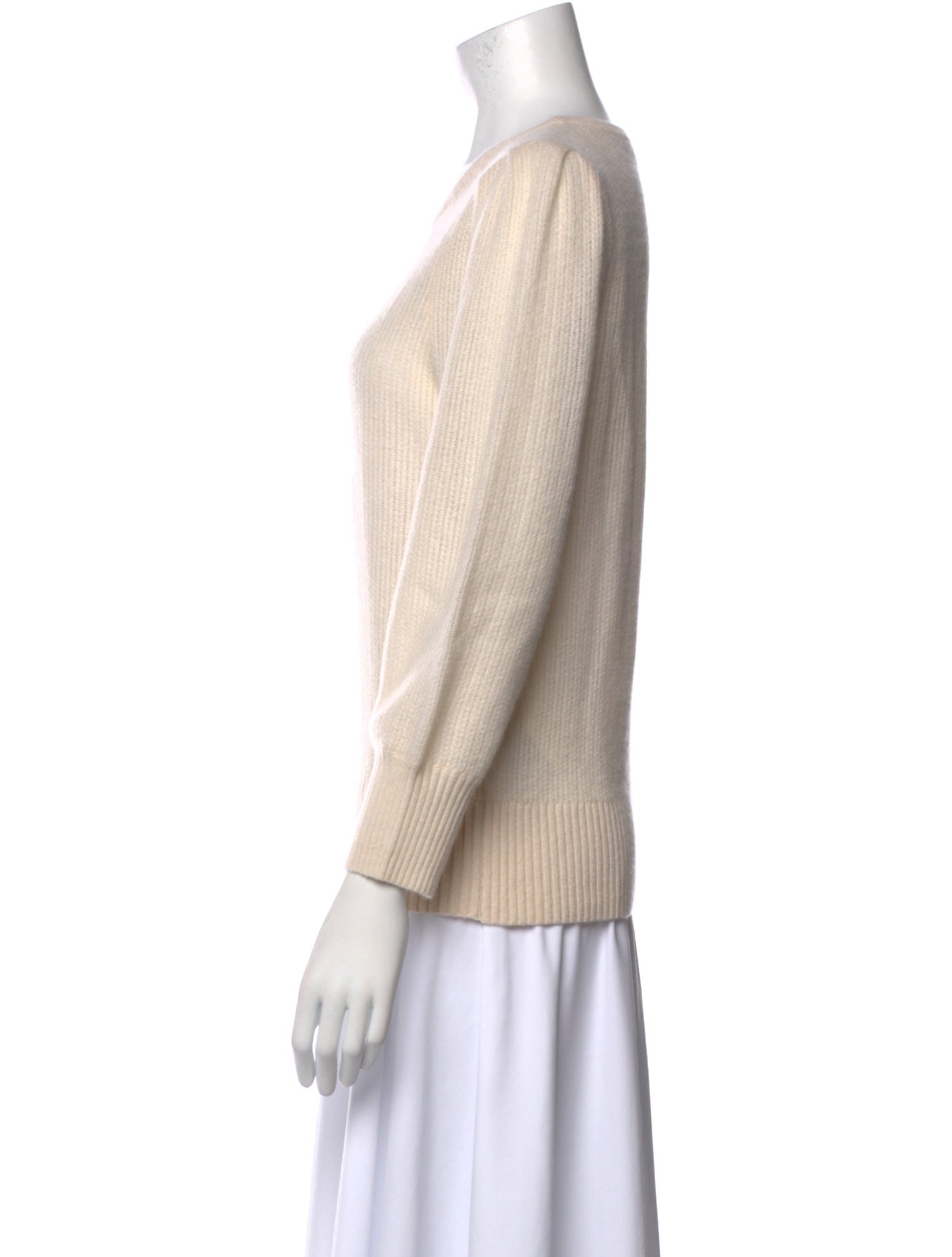 White + Warren Cashmere Scoop Neck Sweater