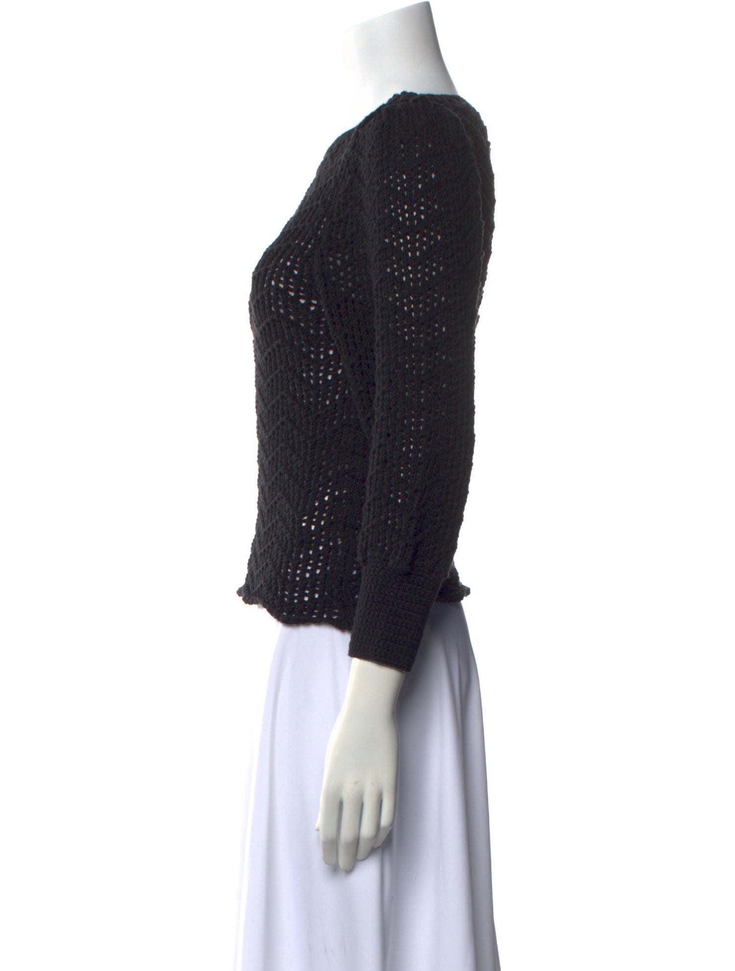White + Warren Bateau Neckline Sweater