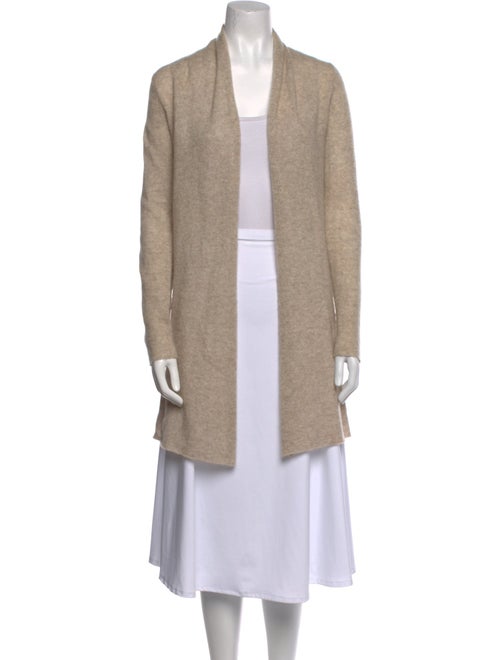 White + Warren Cashmere Open Front Sweater