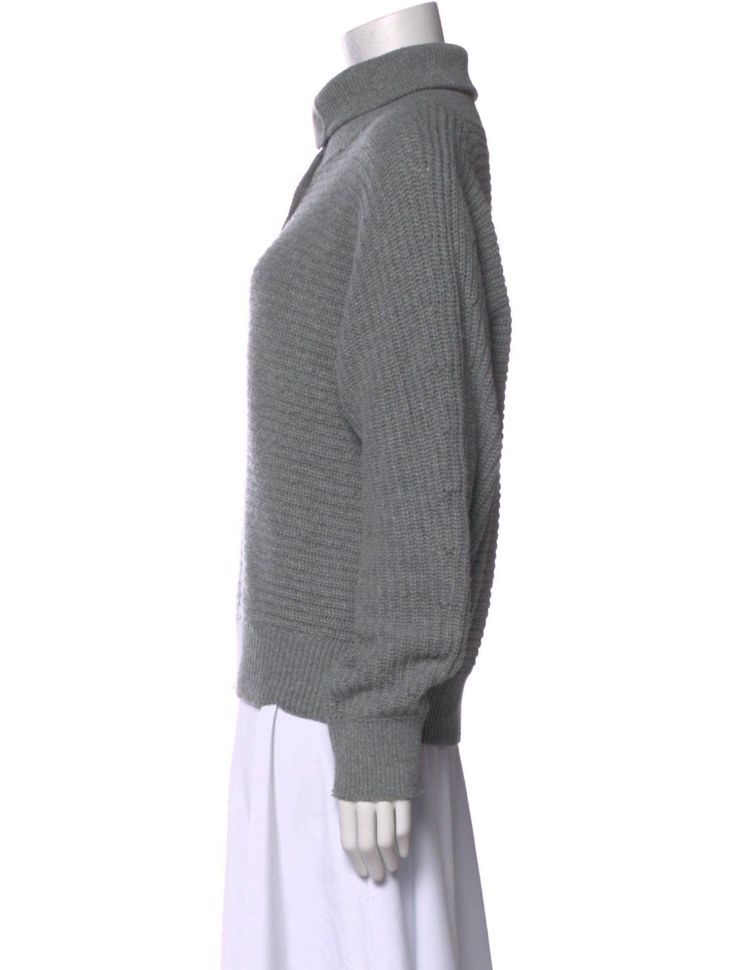 White + Warren Turtleneck Long Sleeve Sweatshirt