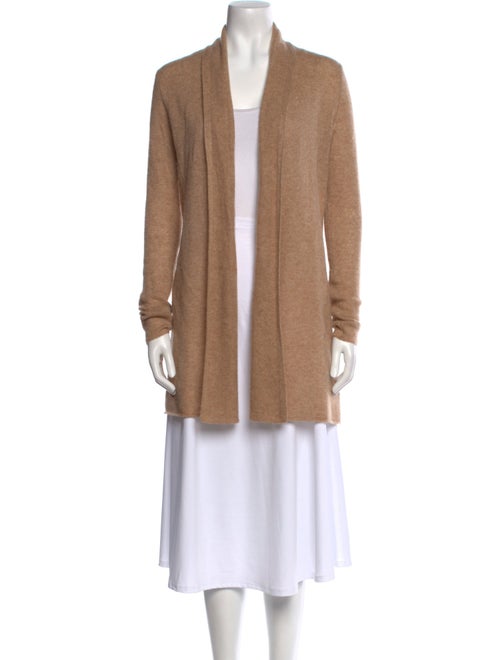 White + Warren Cashmere Open Front Sweater