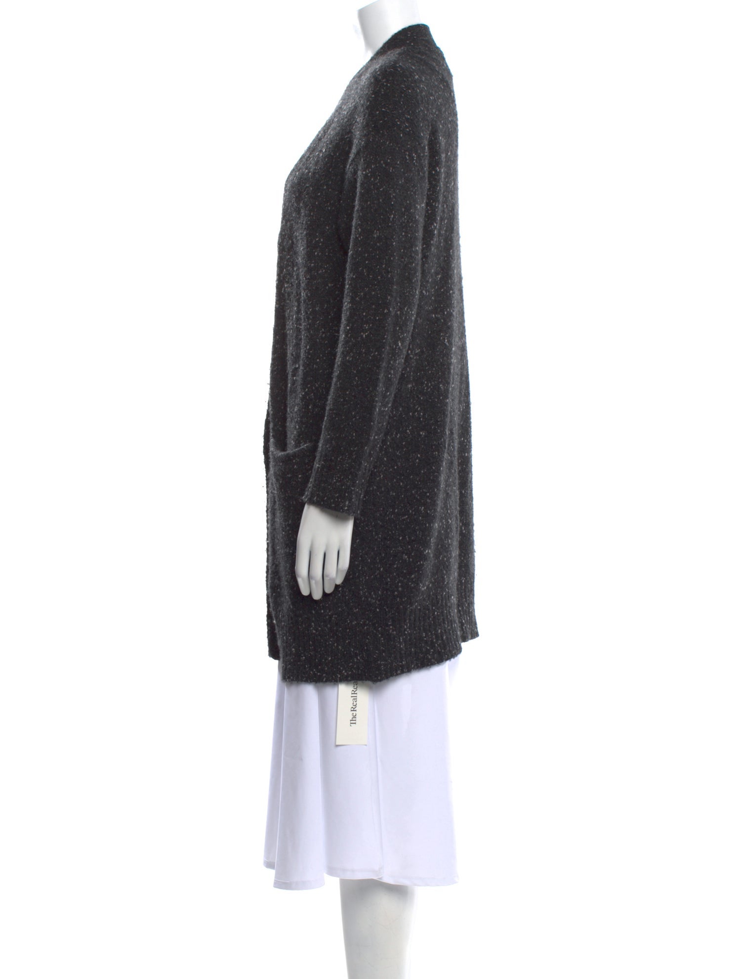 White + Warren Cashmere V-Neck Sweater