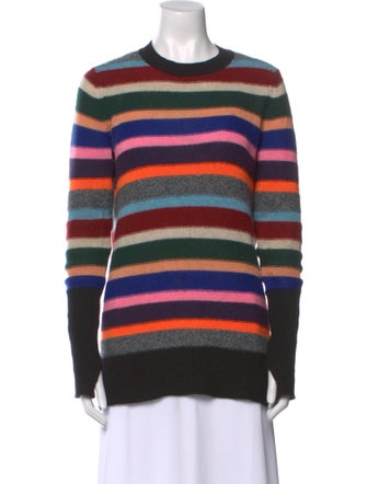 White + Warren Cashmere Striped Sweater