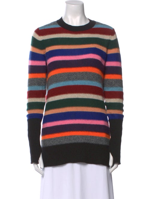 White + Warren Cashmere Striped Sweater