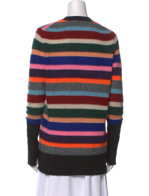 White + Warren Cashmere Striped Sweater