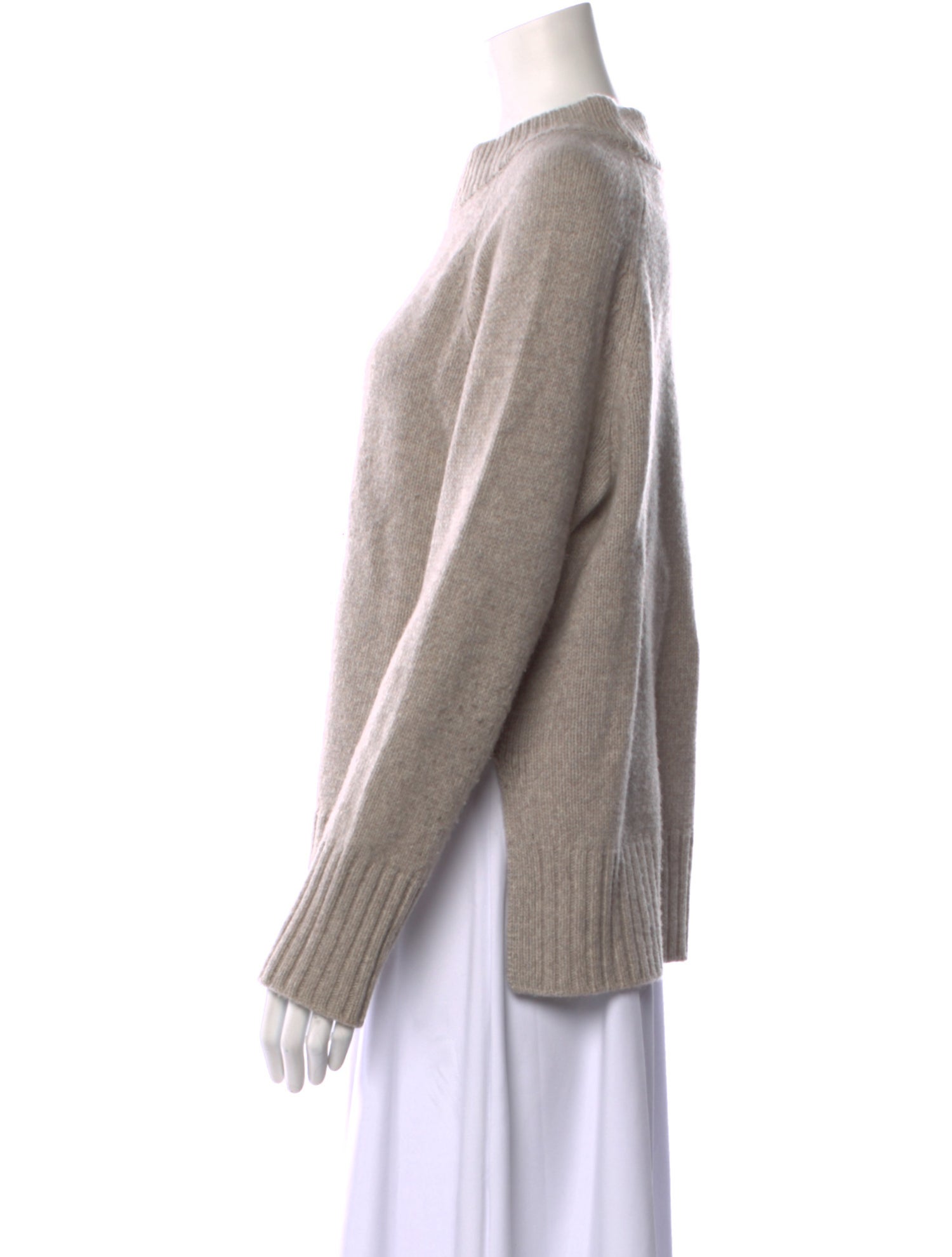 White + Warren Wool Crew Neck Sweater