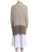 White + Warren Cashmere Open Front Sweater