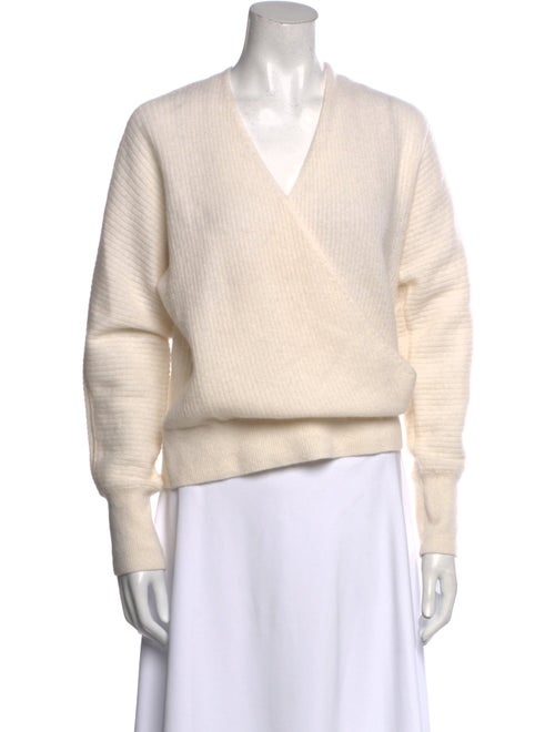 White + Warren Cashmere V-Neck Sweater