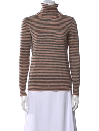 White + Warren Cashmere Striped Sweater