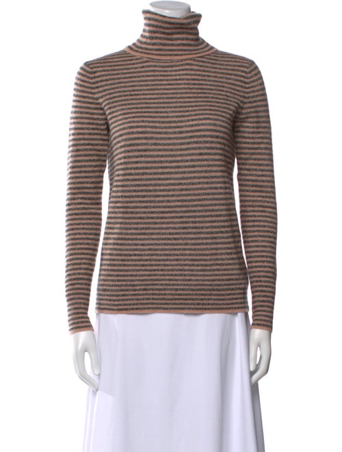 White + Warren Cashmere Striped Sweater