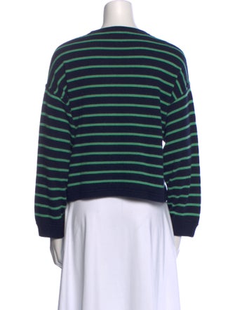 White + Warren Cashmere Striped Sweater