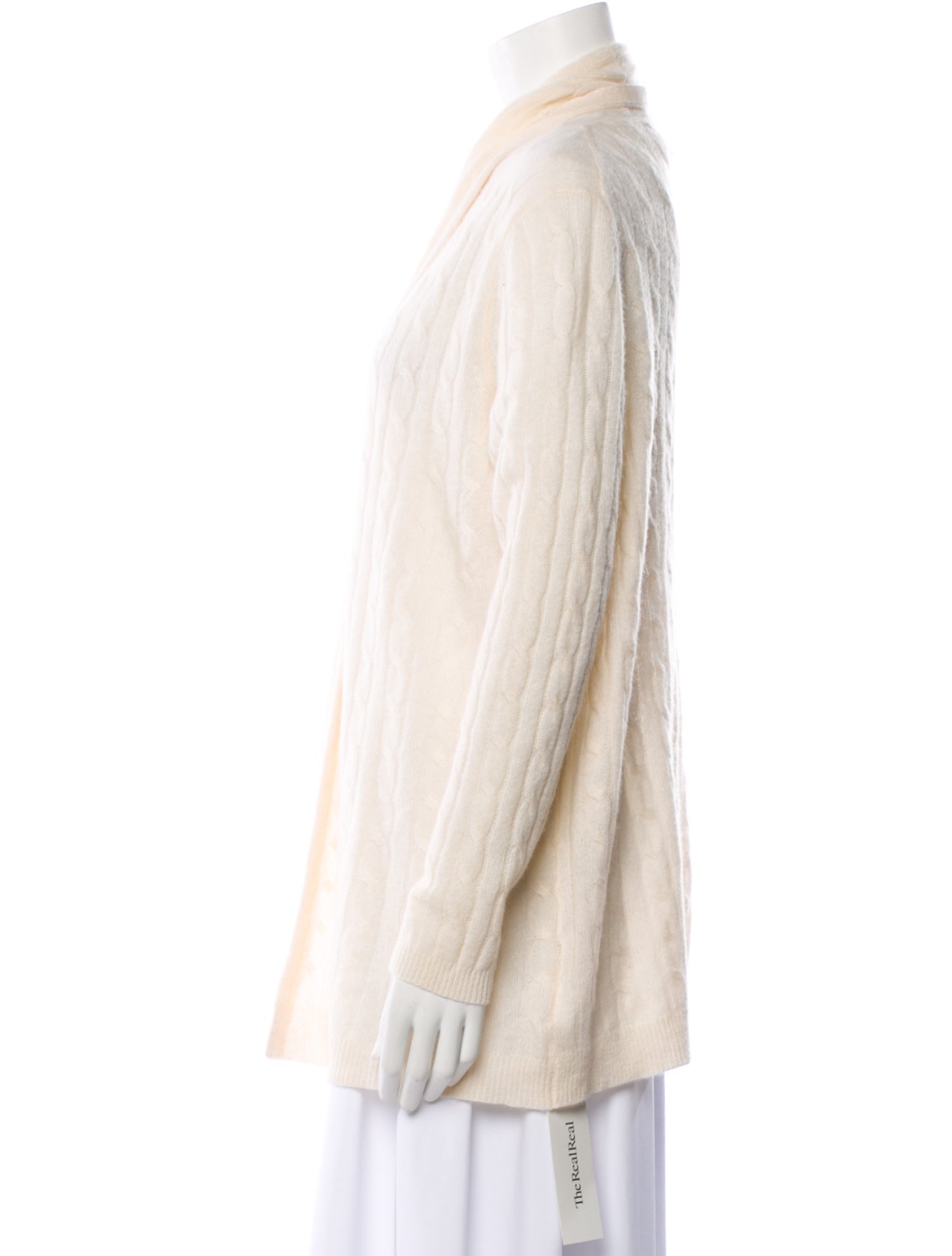 White + Warren Cashmere V-Neck Sweater w/ Tags