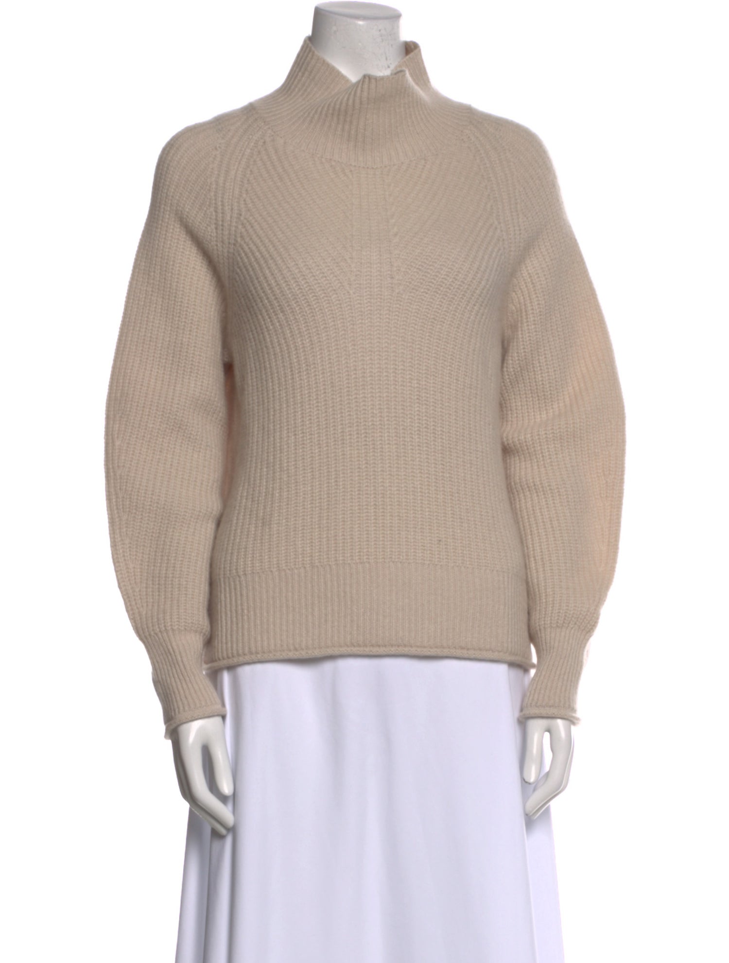 White + Warren Cashmere Mock Neck Sweater