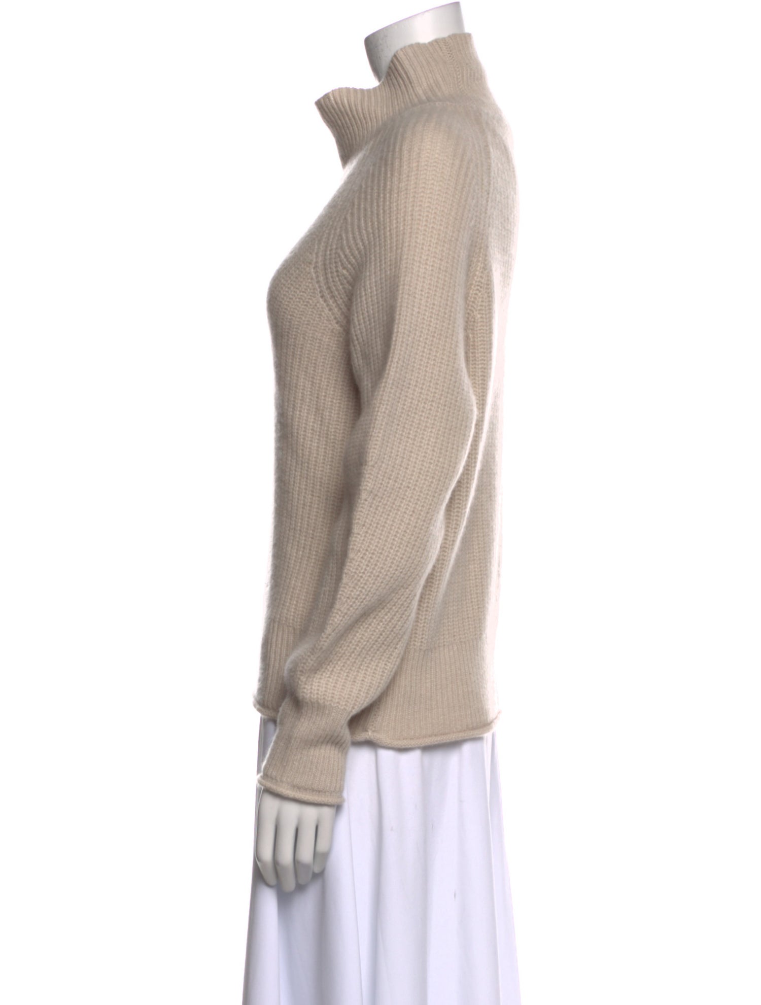 White + Warren Cashmere Mock Neck Sweater