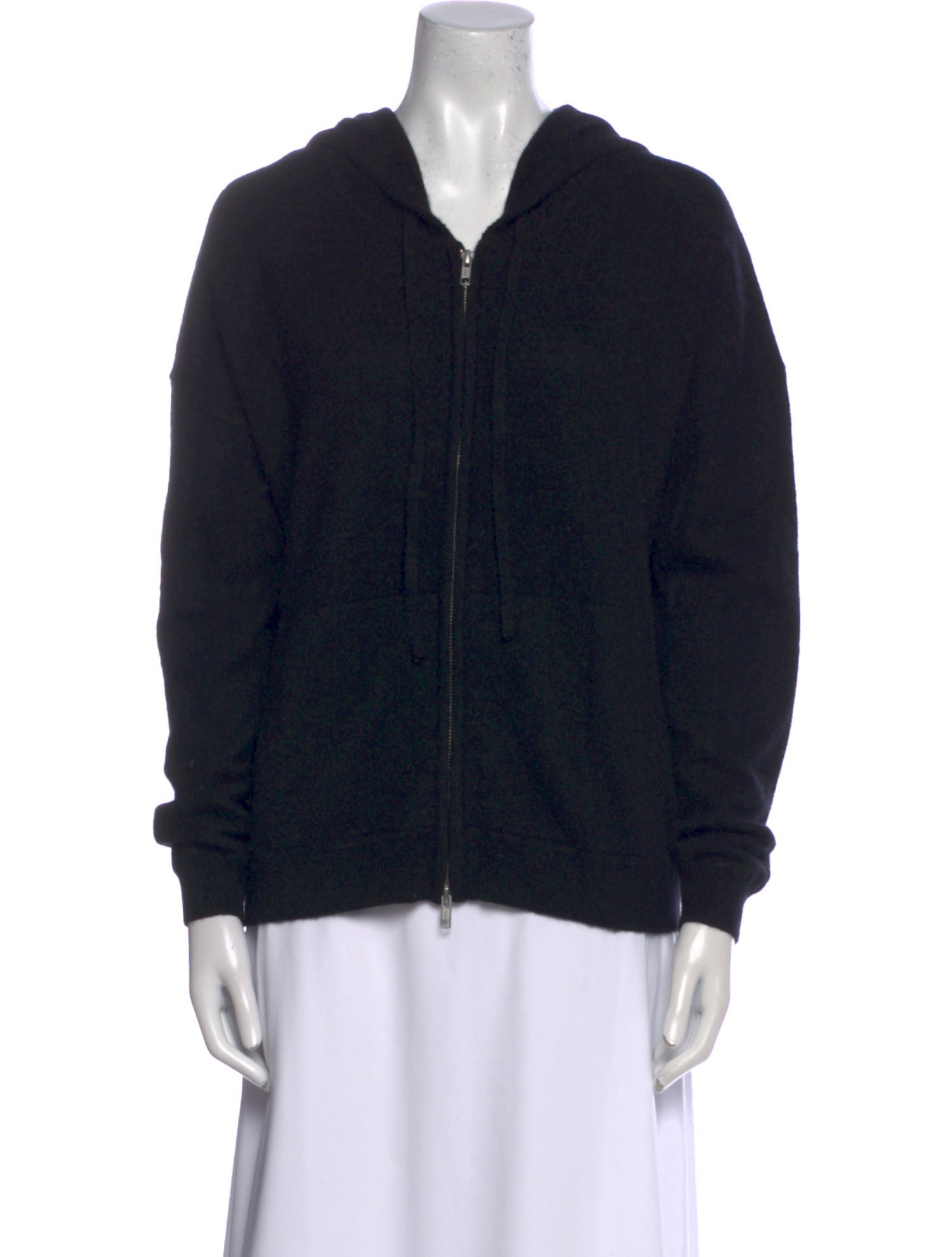 White + Warren Cashmere V-Neck Sweatshirt
