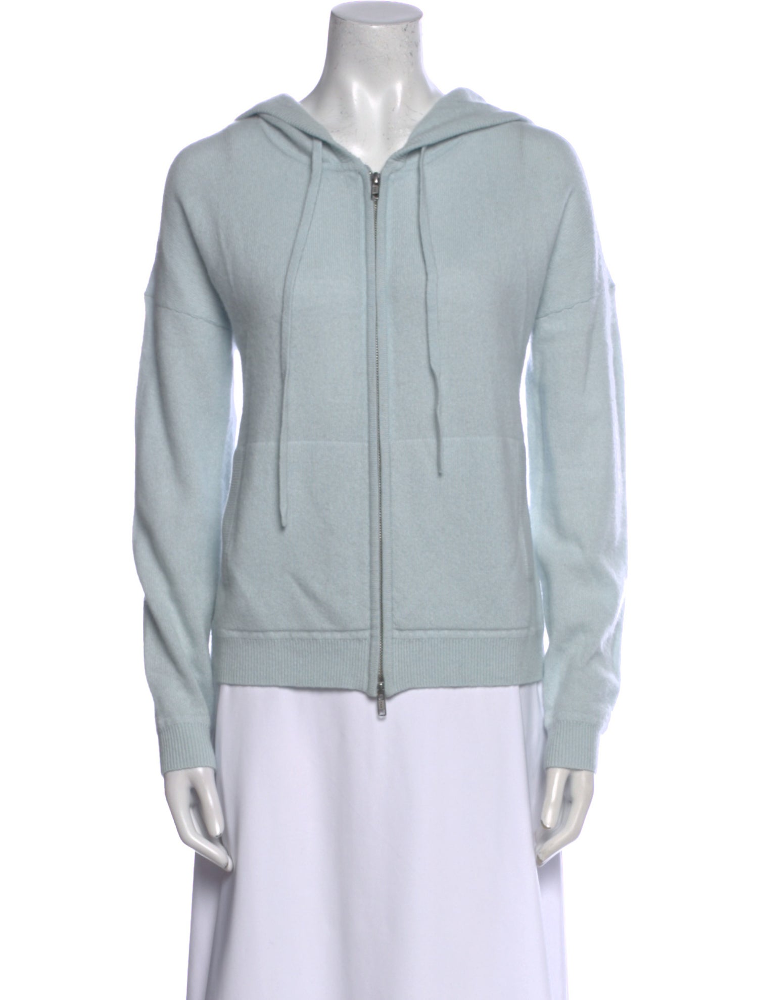 White + Warren Cashmere V-Neck Sweatshirt