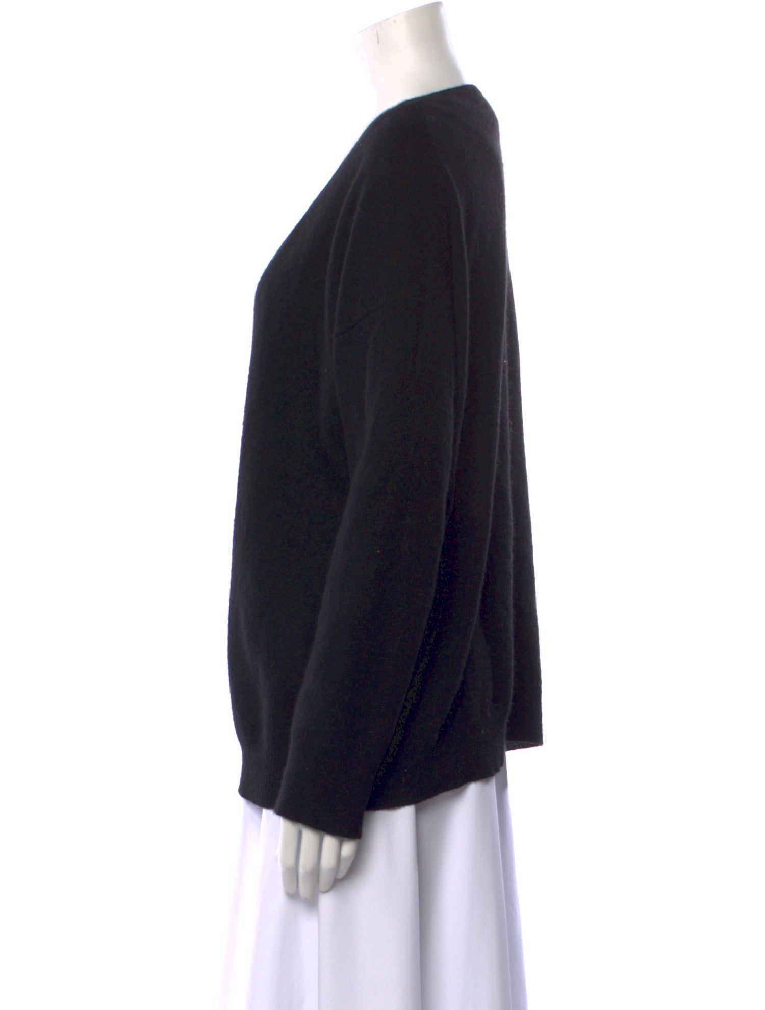 White + Warren V-Neck Sweater