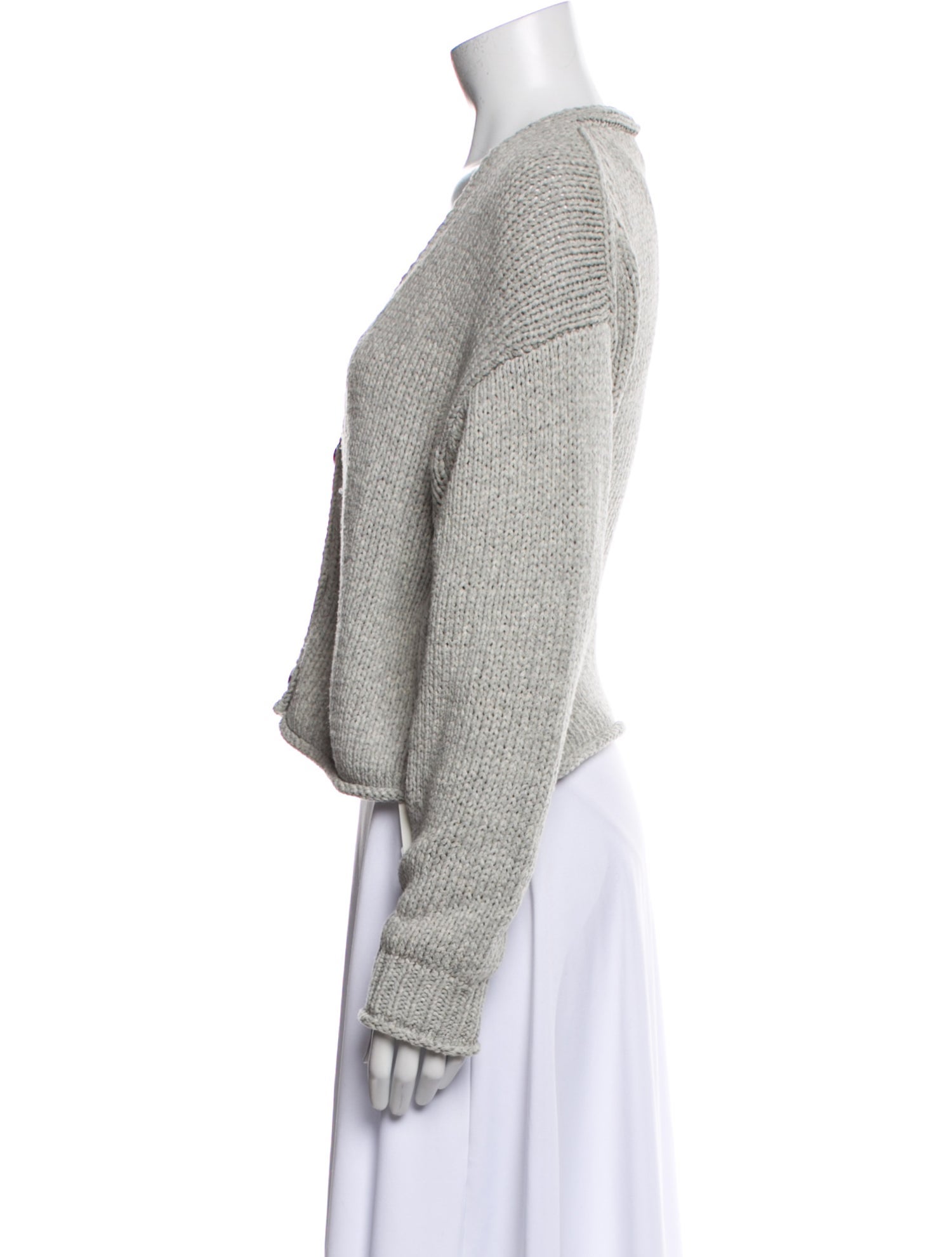 White + Warren V-Neck Sweater