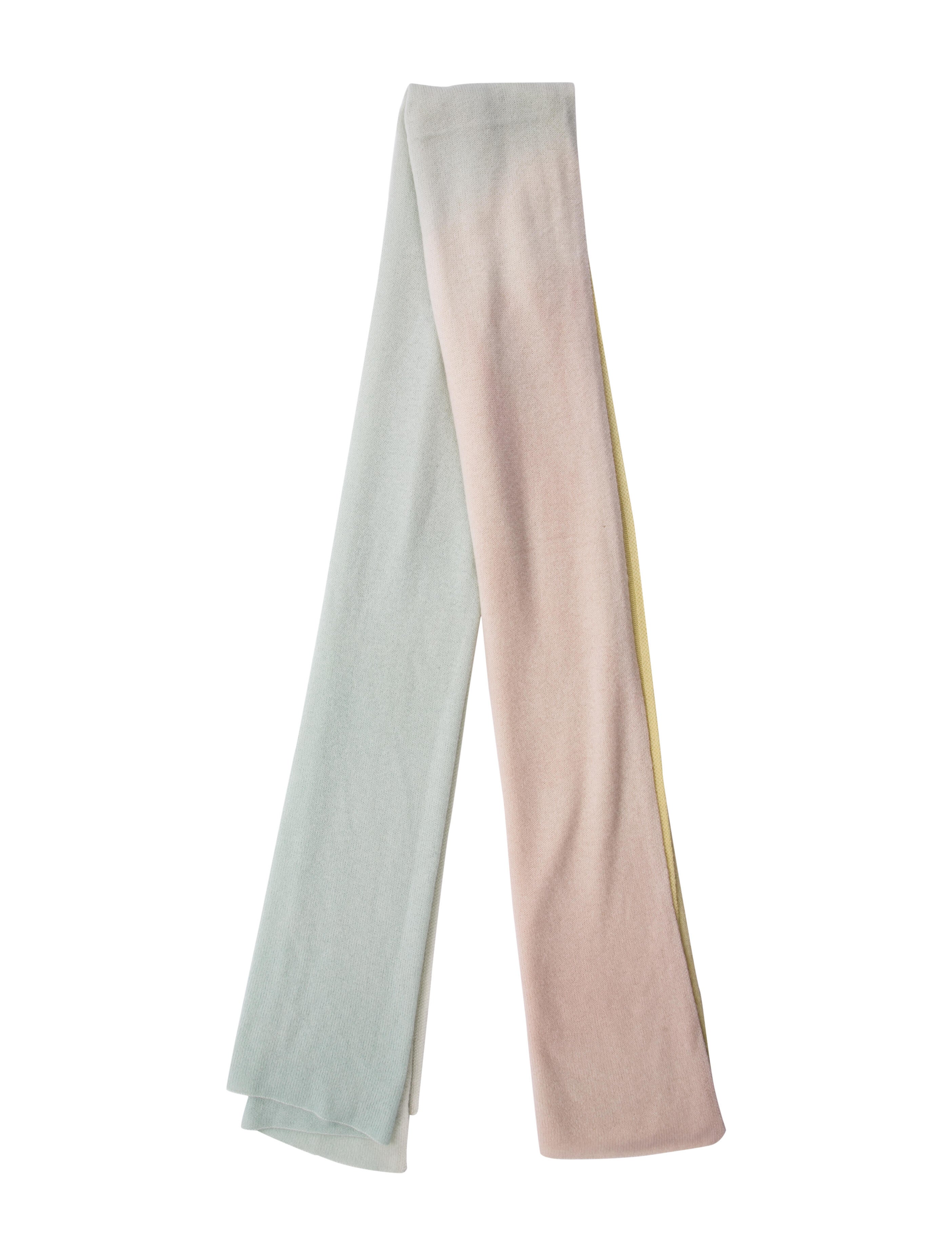 White + Warren Wool Printed Scarf