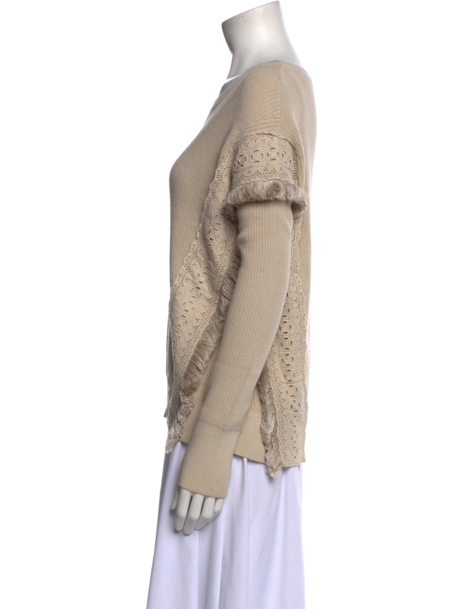 White + Warren Cashmere Scoop Neck Sweater