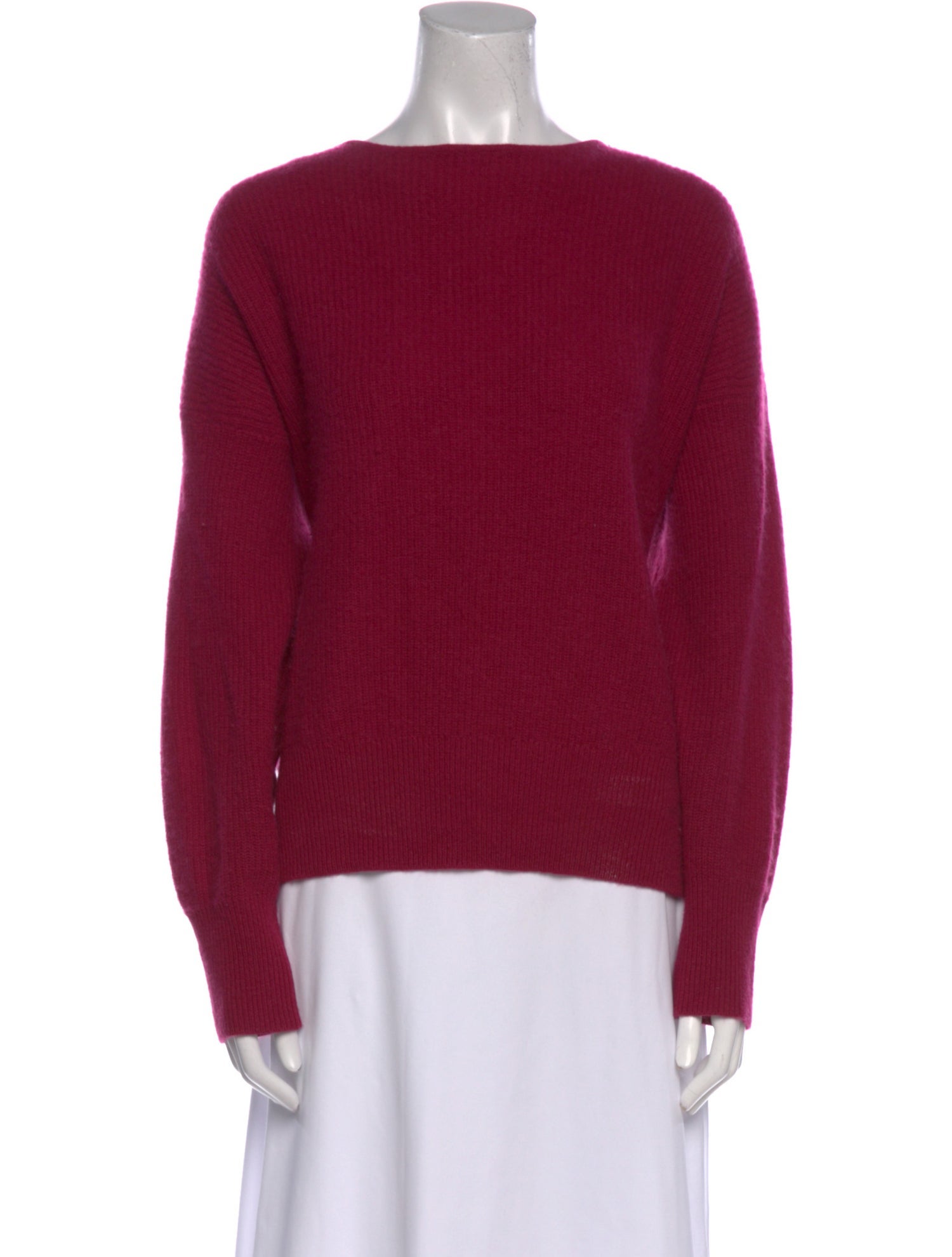 White + Warren Cashmere Bateau Neckline Sweater