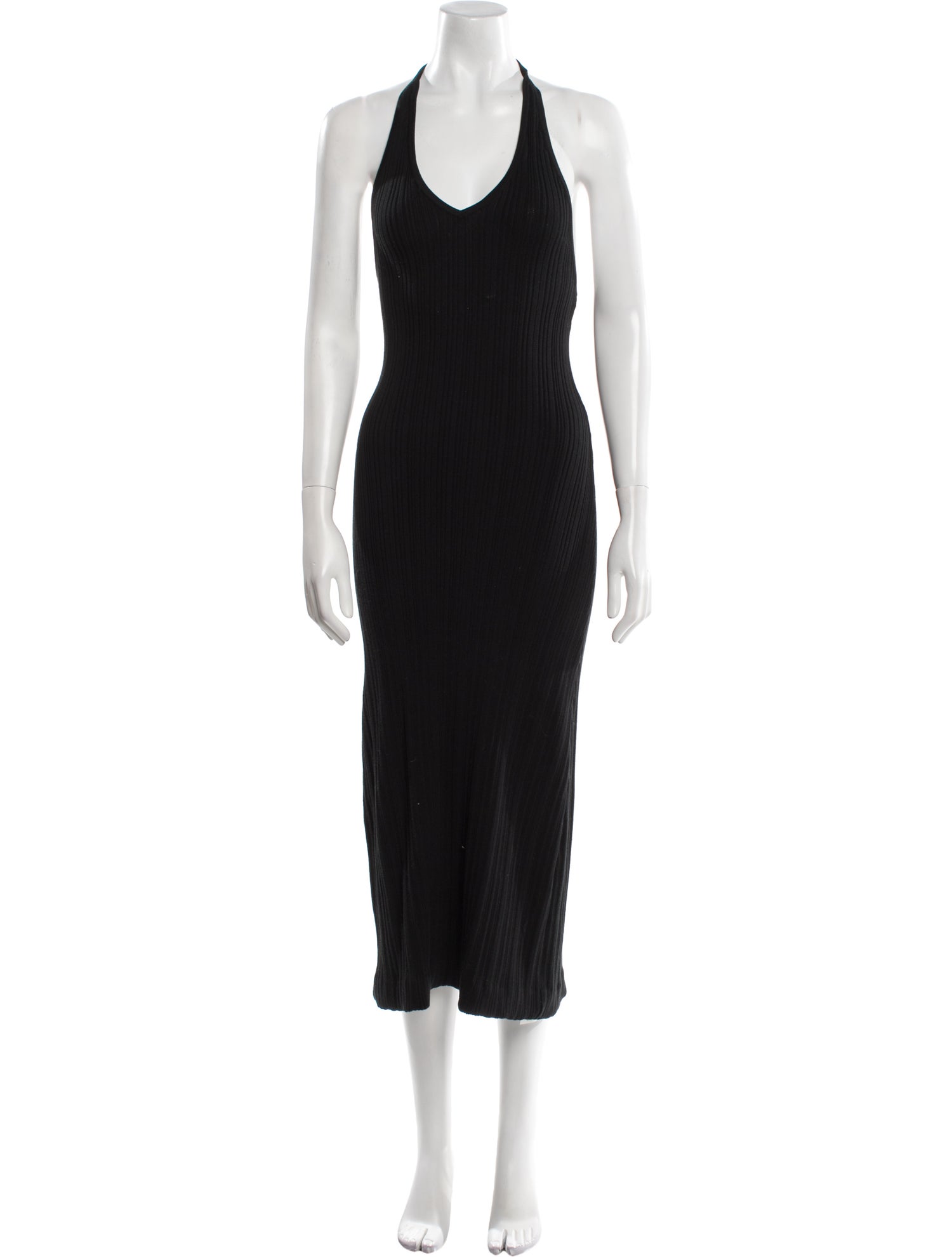 White + Warren Halterneck Long Dress