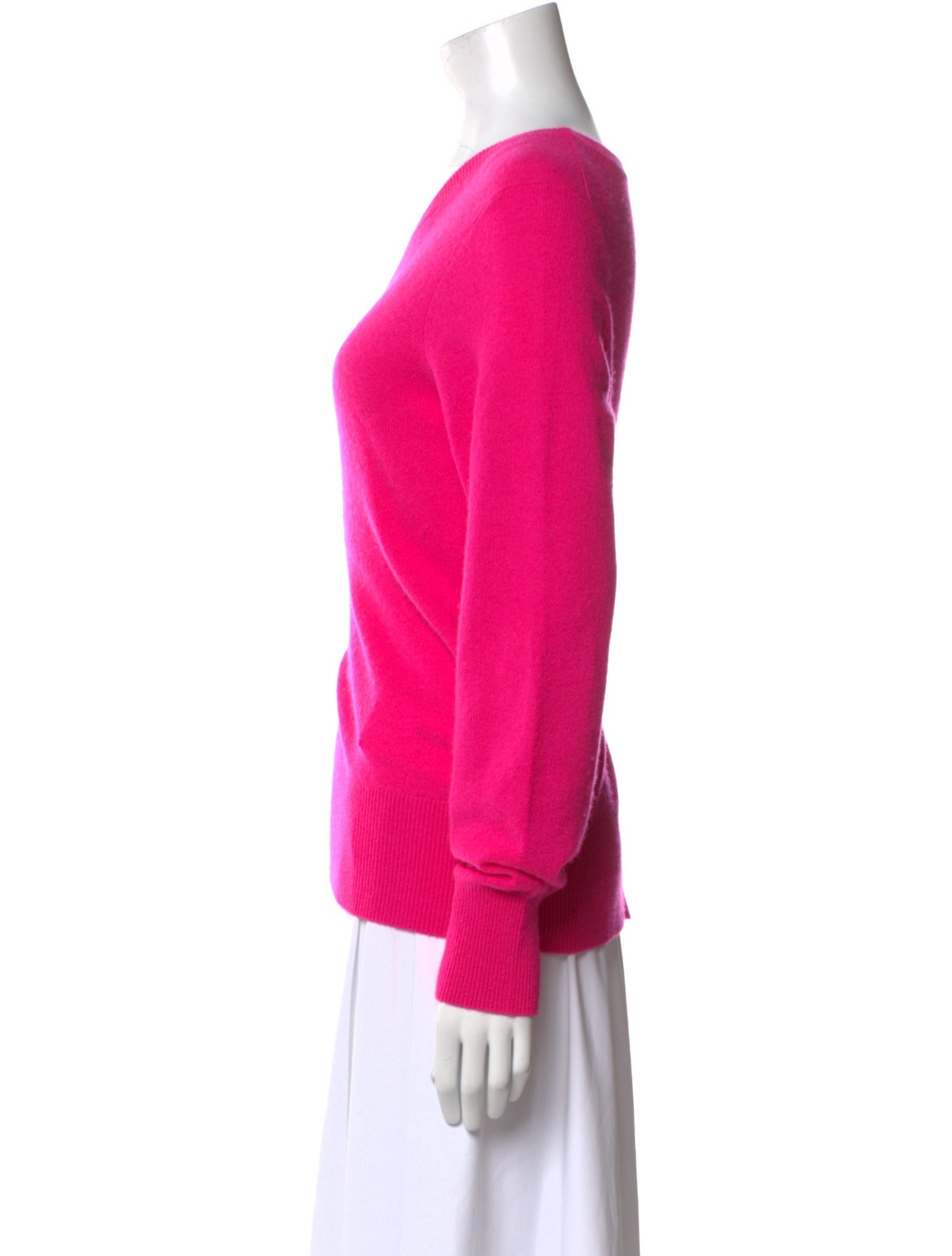 White + Warren Cashmere Scoop Neck Sweater