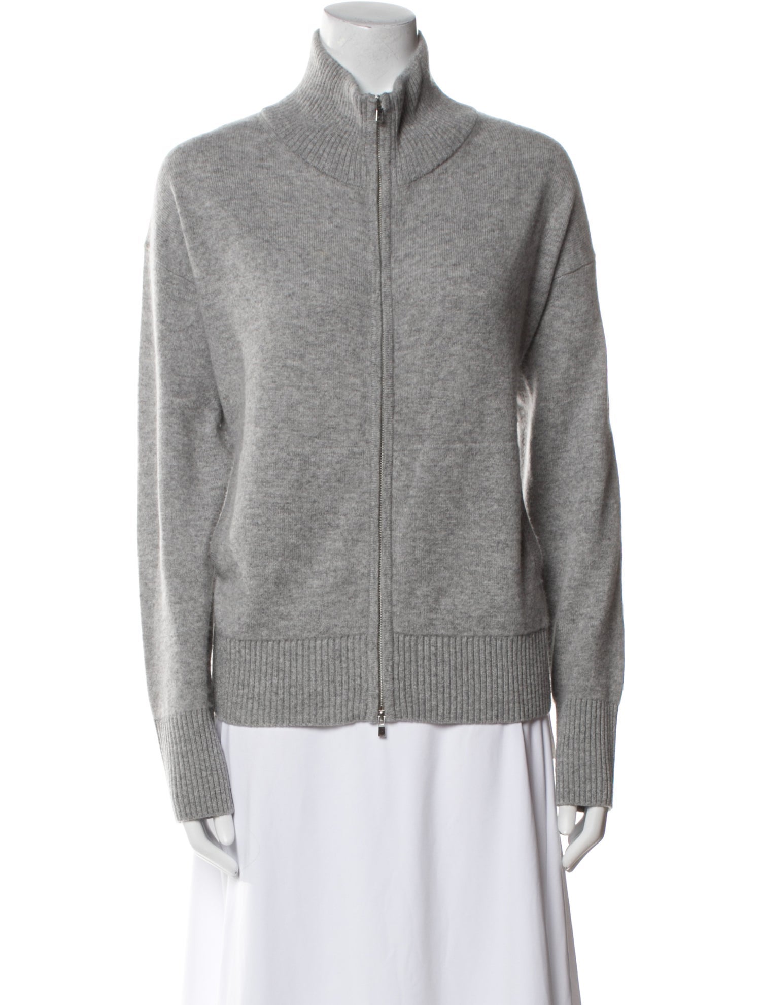 White + Warren Cashmere Mock Neck Sweater