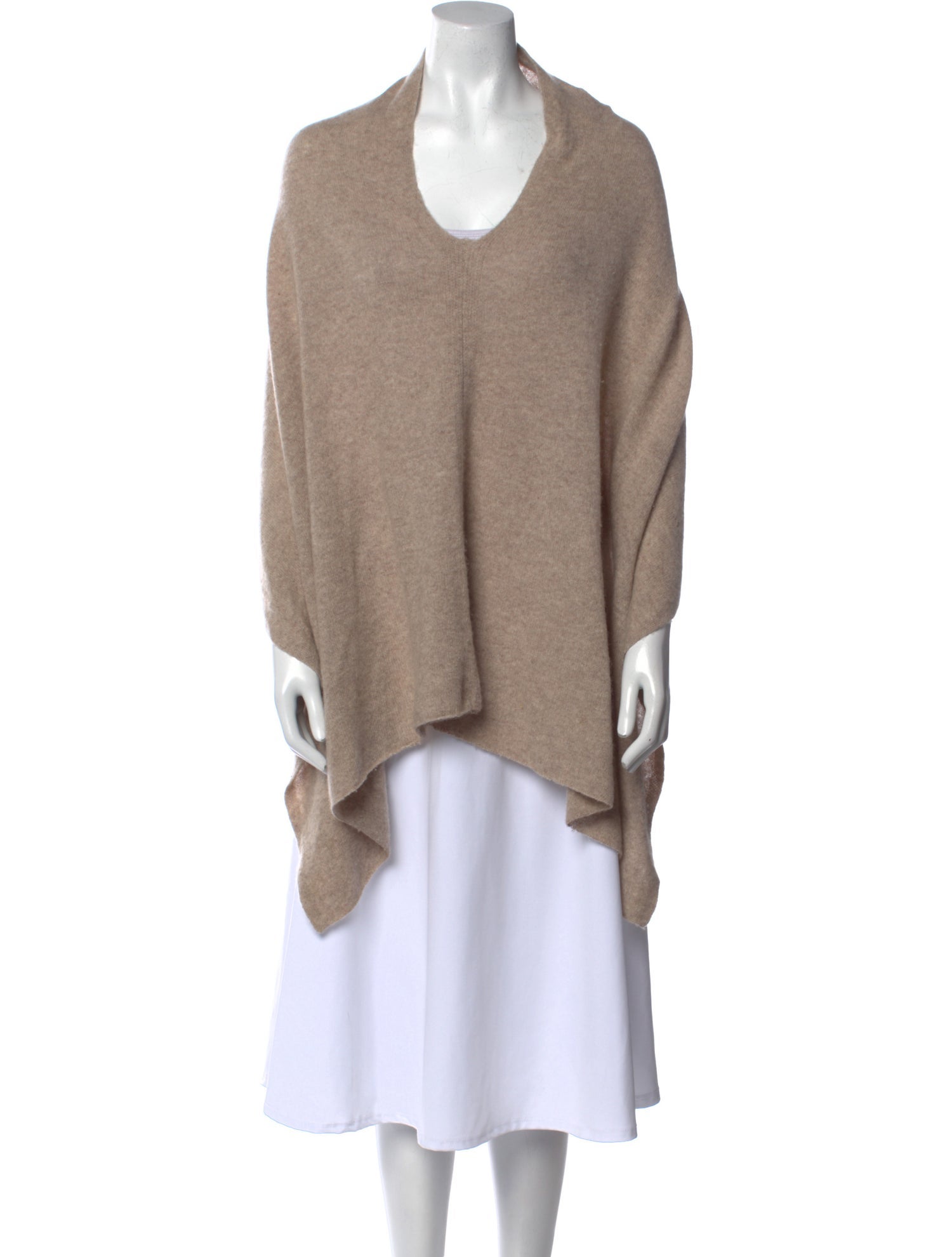White + Warren Cashmere V-Neck Sweater