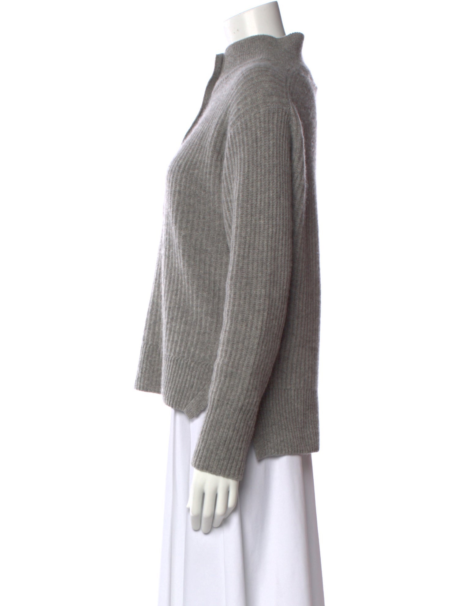 White + Warren Cashmere Mock Neck Sweater