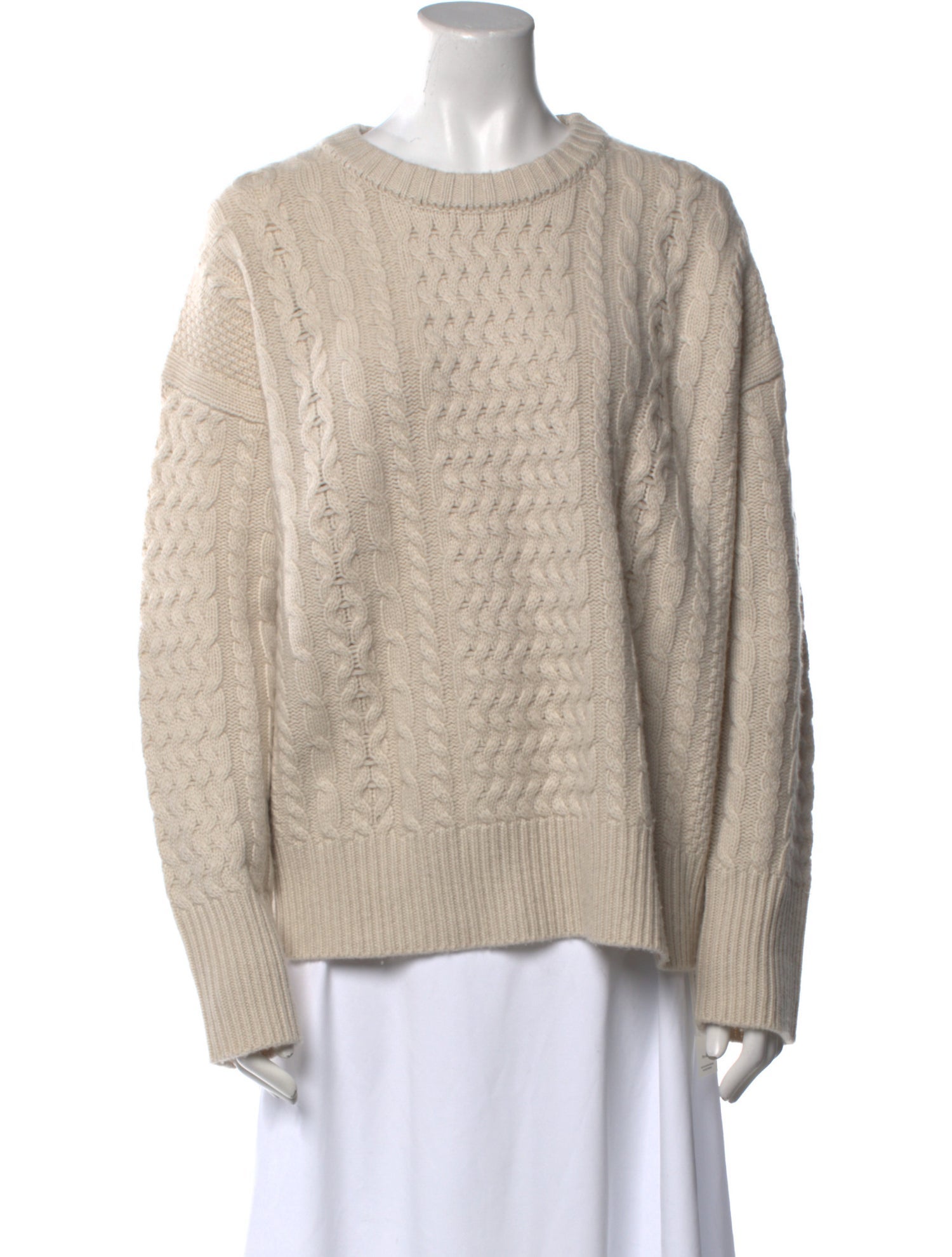 White + Warren Wool Crew Neck Sweater