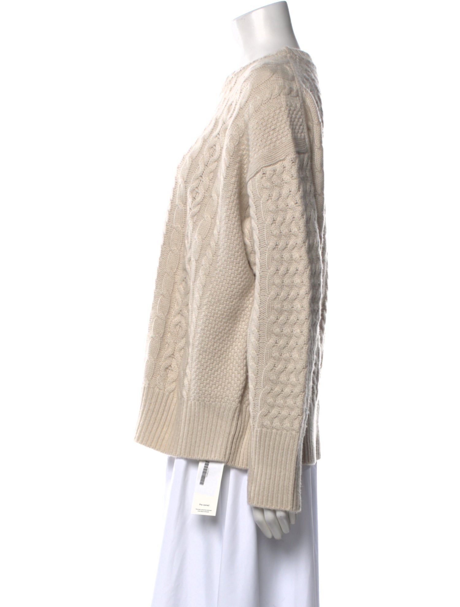 White + Warren Wool Crew Neck Sweater