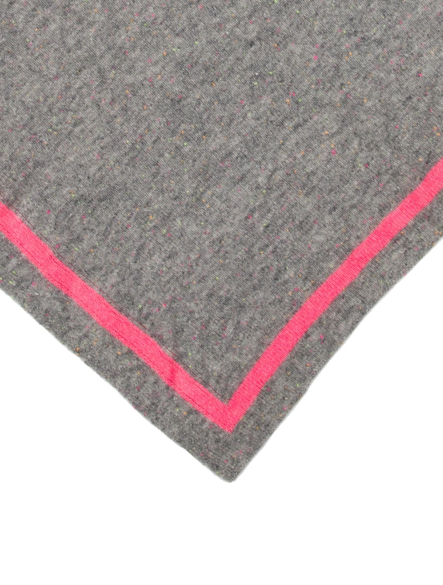 White + Warren Cashmere Colorblock Pattern Scarf w/ Tags