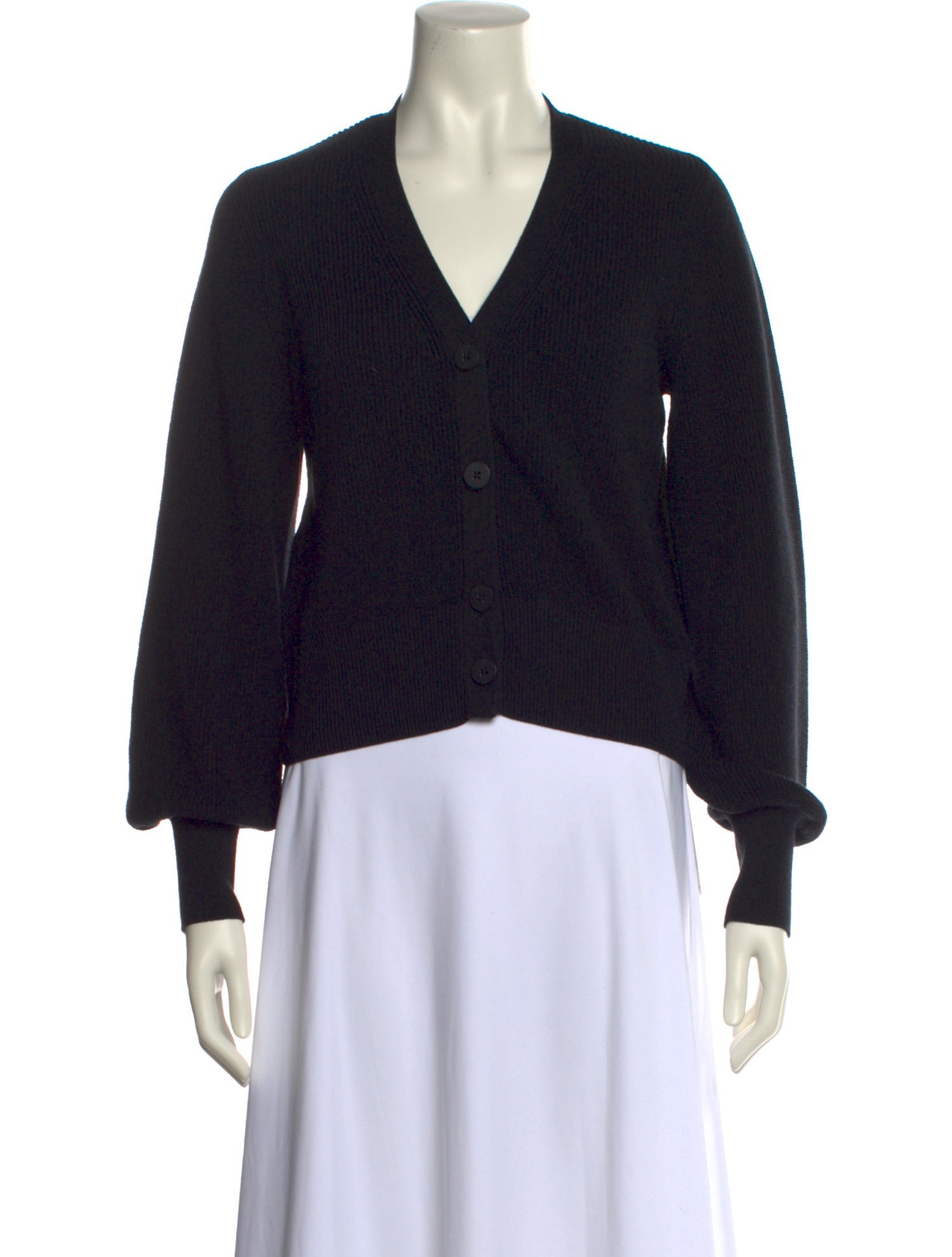 White + Warren V-Neck Sweater