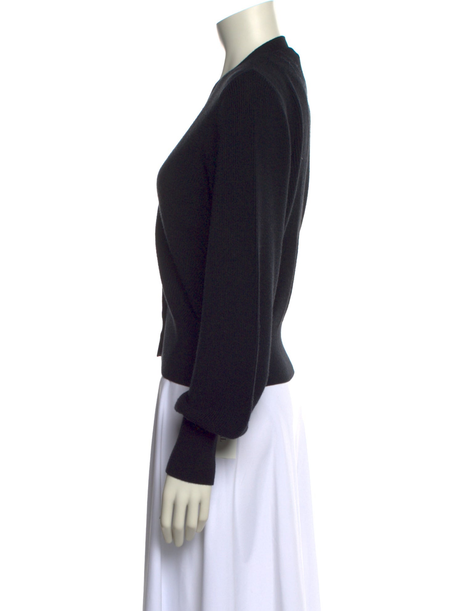 White + Warren V-Neck Sweater