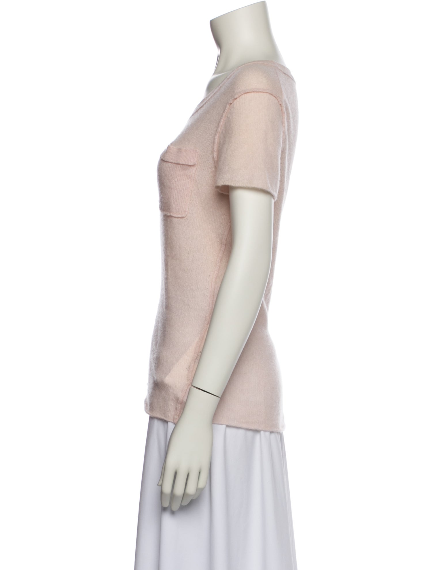 White + Warren Cashmere Scoop Neck Sweater