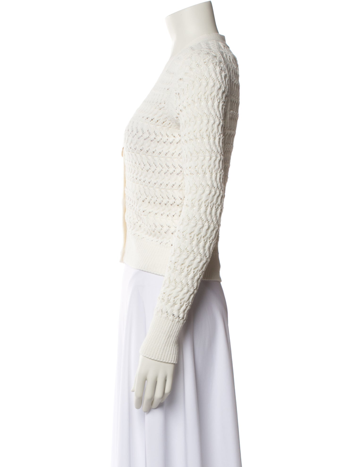 White + Warren V-Neck Sweater