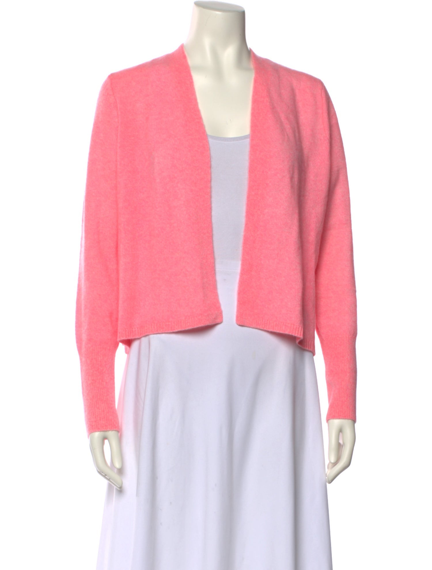 White + Warren Cashmere Open Front Sweater w/ Tags