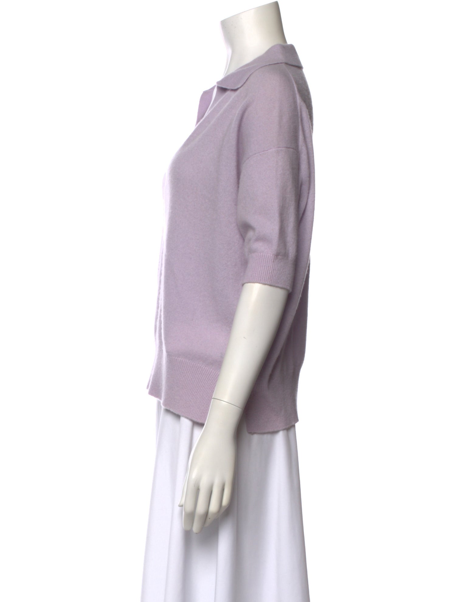 White + Warren Cashmere V-Neck Sweater