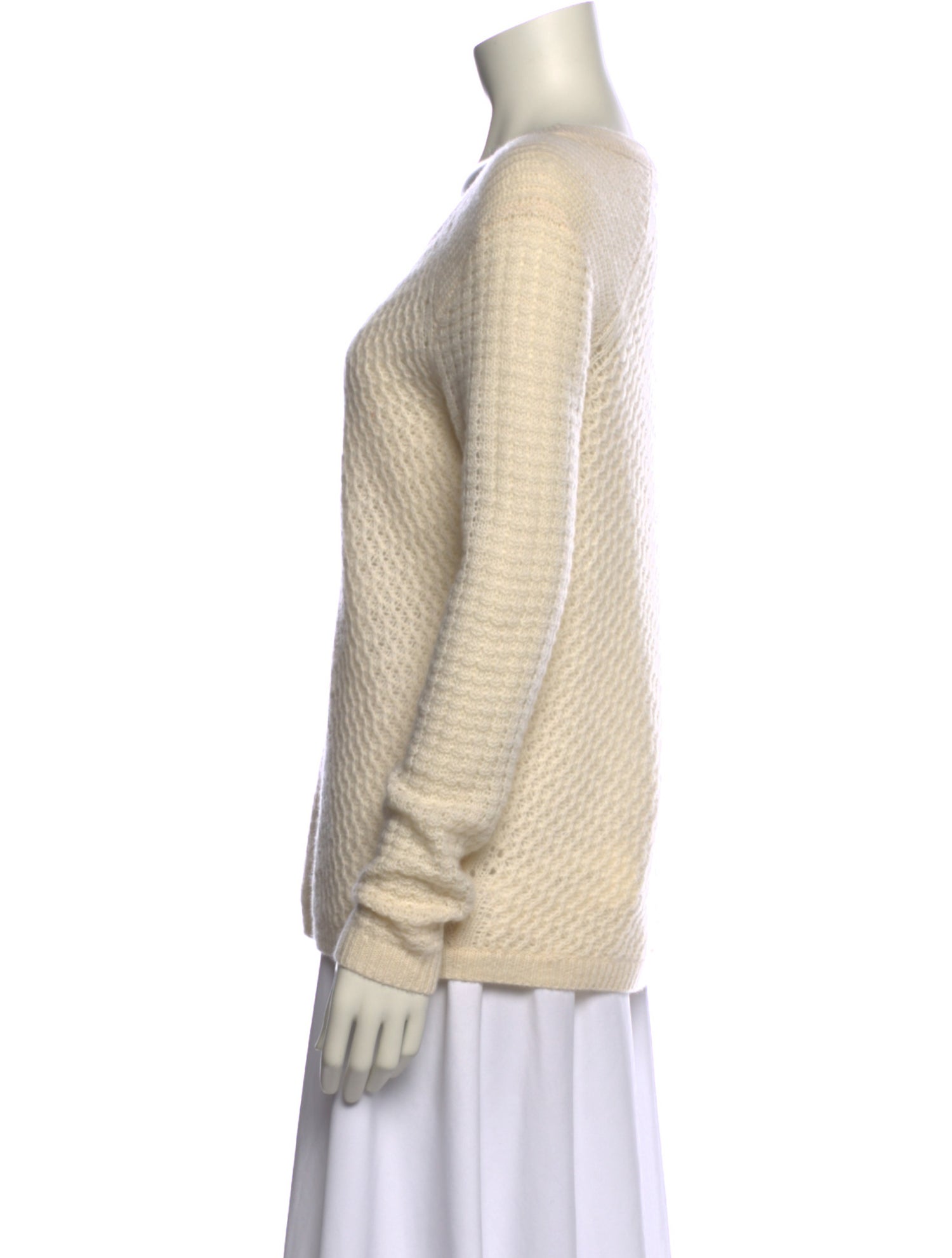 White + Warren Cashmere Scoop Neck Sweater