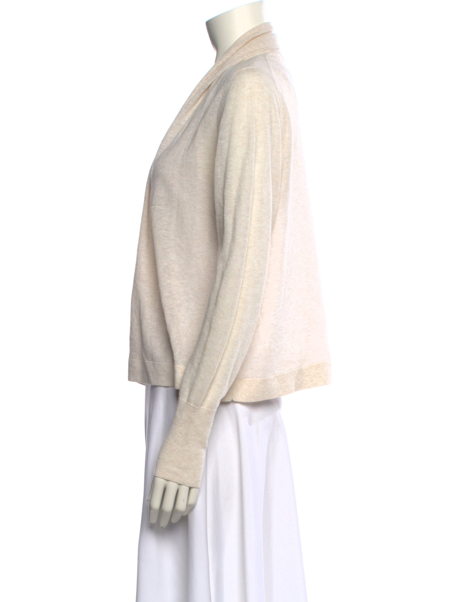 White + Warren Open Front Sweater