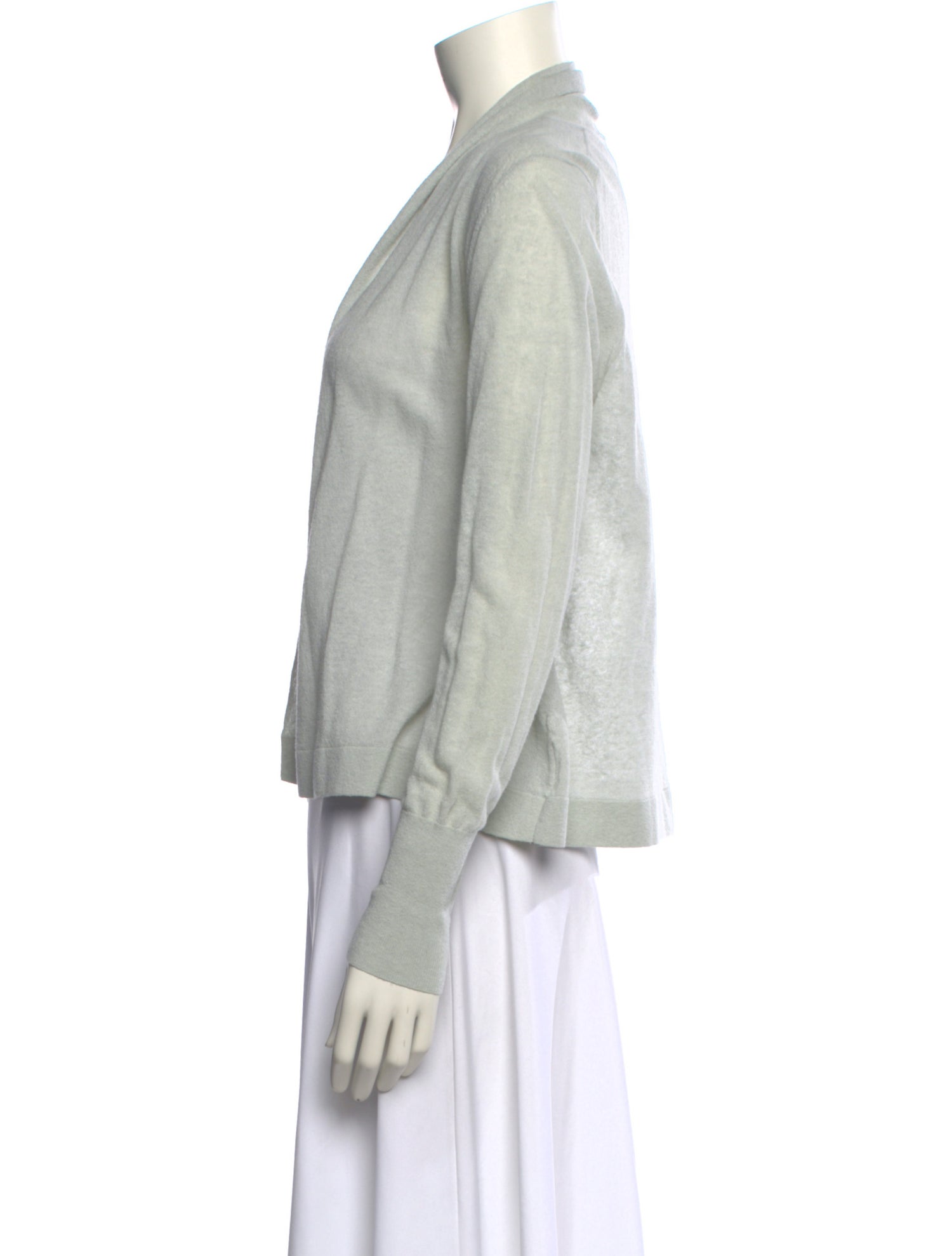 White + Warren Open Front Sweater