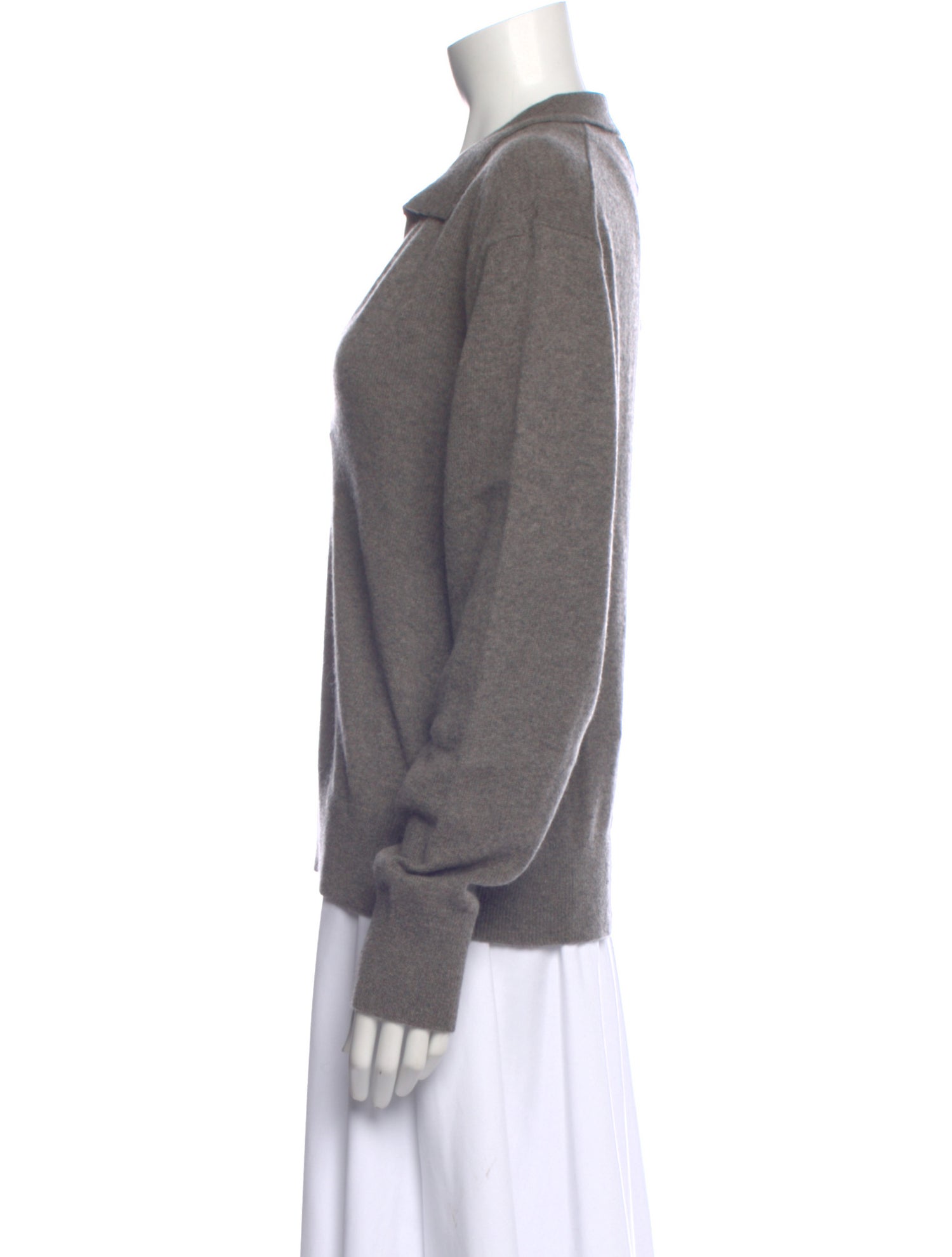 White + Warren Cashmere V-Neck Sweater w/ Tags