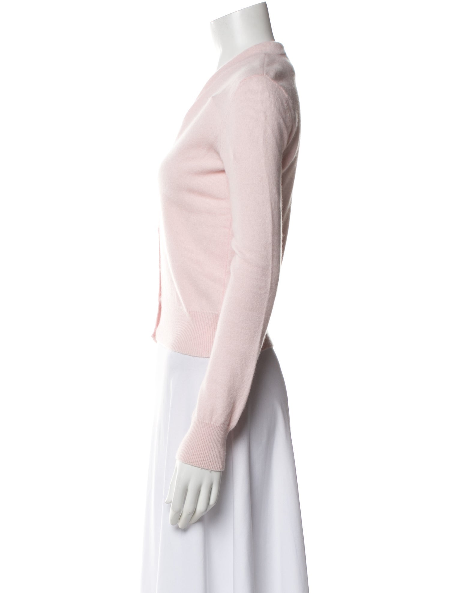 White + Warren Cashmere V-Neck Sweater