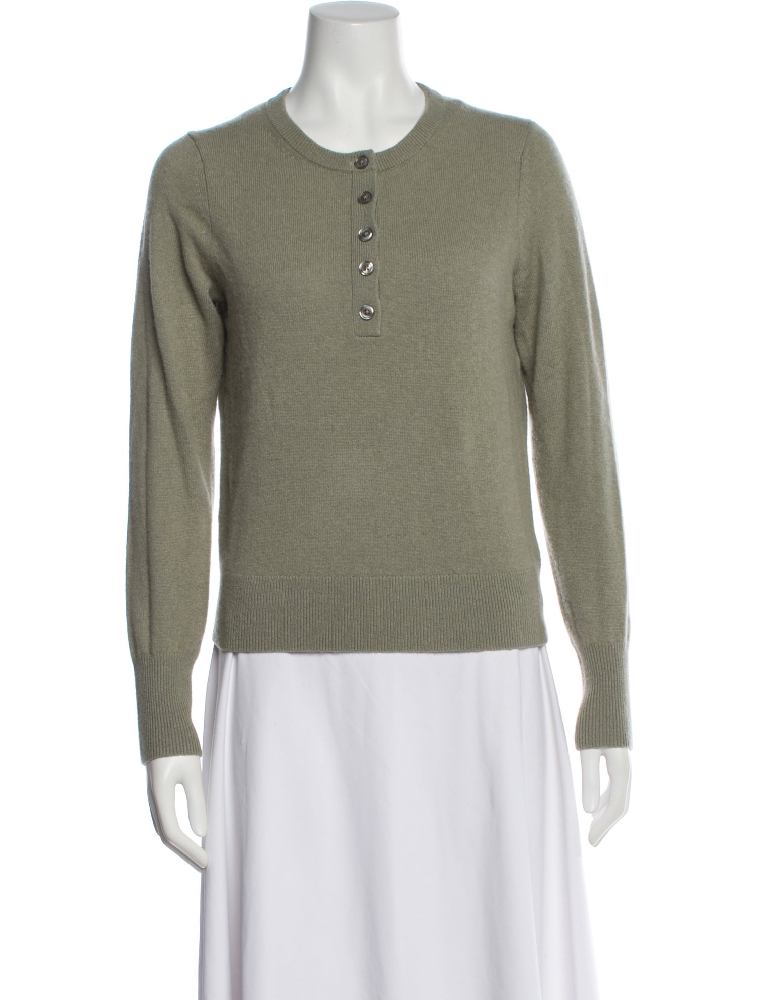 White + Warren Cashmere Scoop Neck Sweater