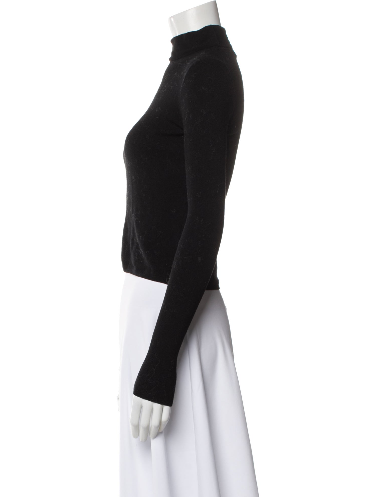 White + Warren Merino Wool Mock Neck Sweater