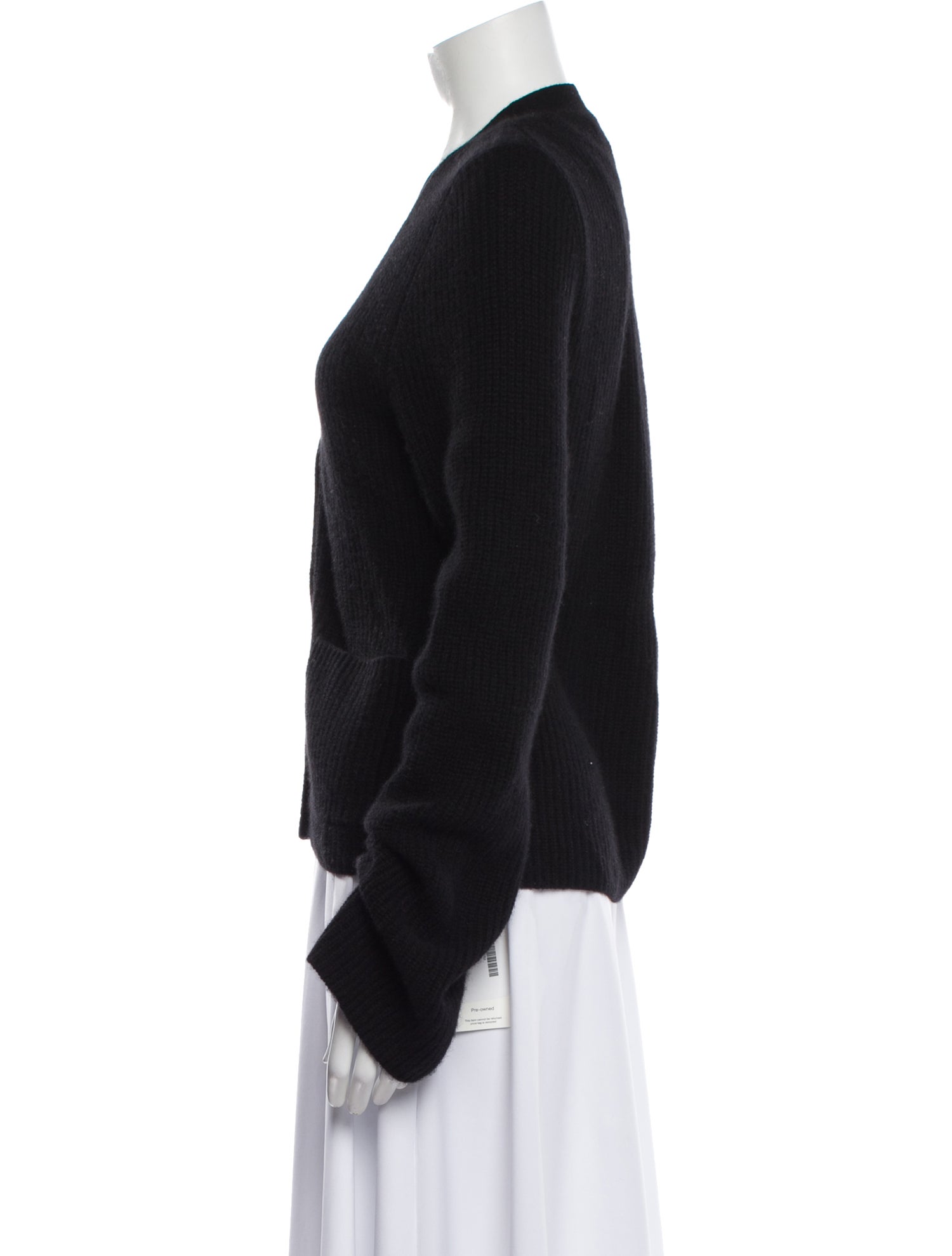 White + Warren Cashmere V-Neck Sweater
